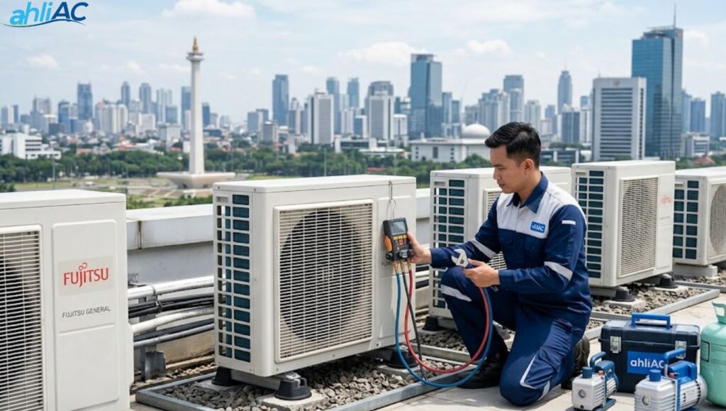 Area Layanan Service AC Fujitsu Jakarta