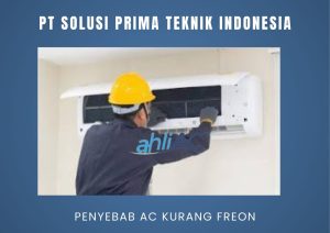 Freon AC sebenarnya sudah berkurang pada saat proses pemasangan di awal