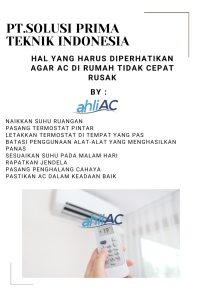 Hal yang Harus Diperhatikan Agar AC di Rumah Tidak Cepat Rusak