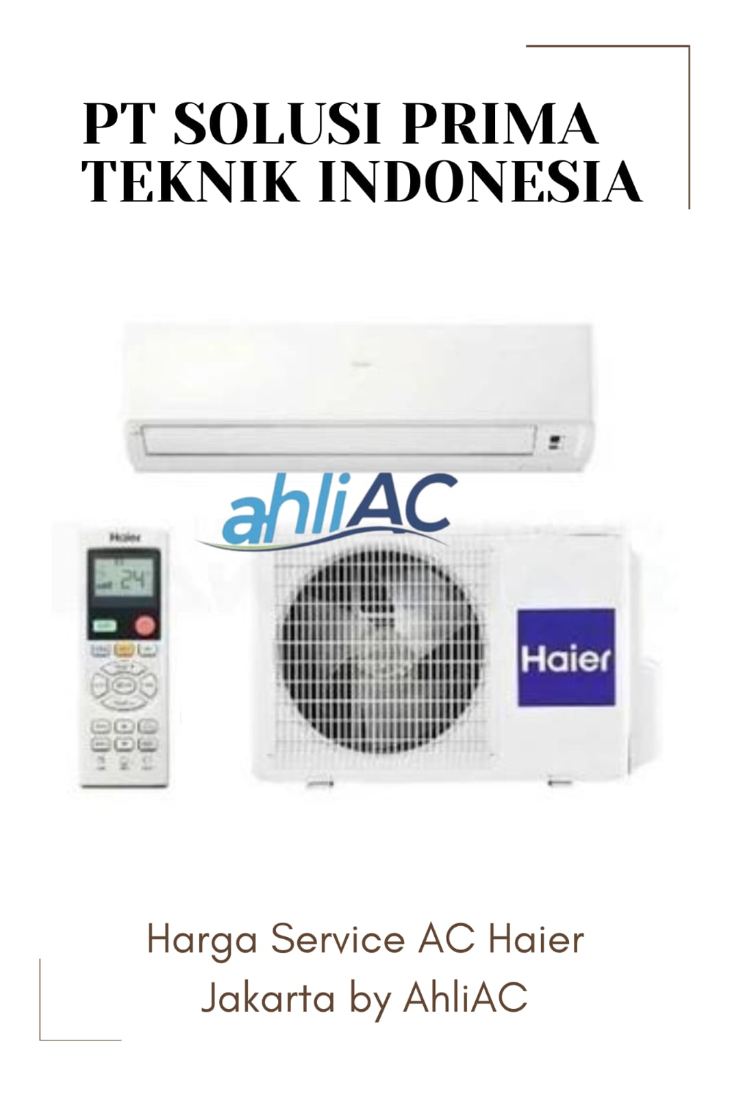 Harga Service AC Haier Jakarta