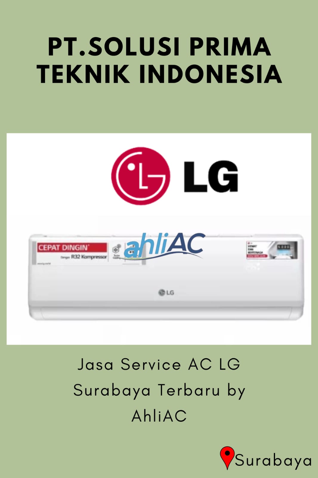 Jasa Service AC LG Surabaya Terbaru