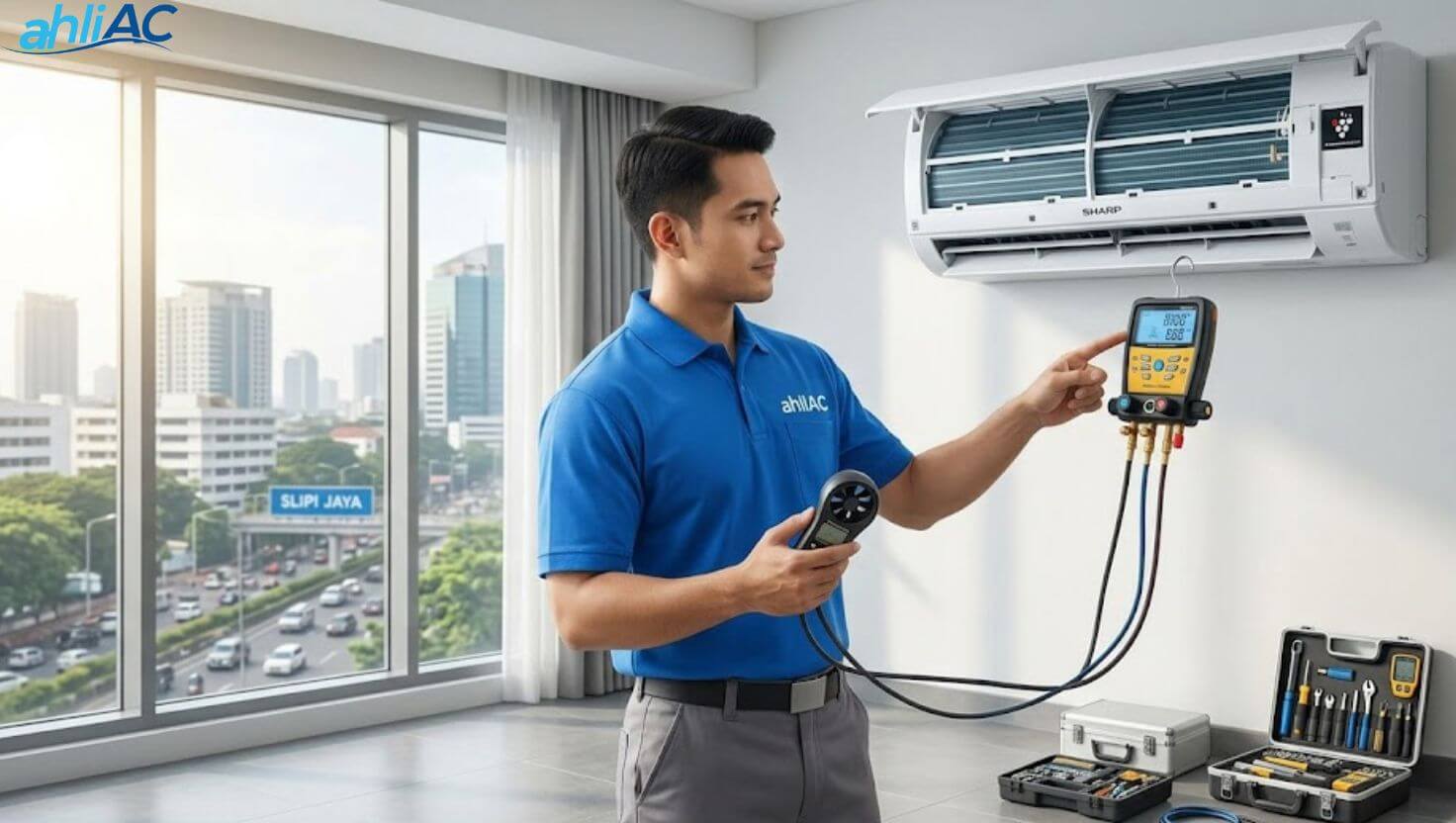 Keunggulan Service AC Sharp Jakarta Barat