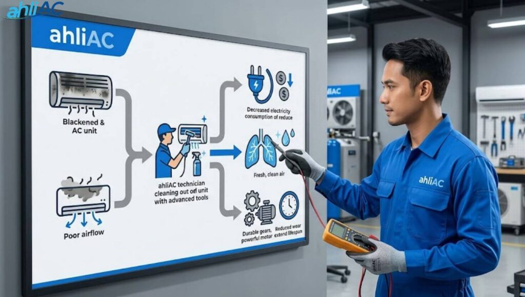 Keuntungan dan Pentingnya Servis Cuci AC Berkala Keuntungan dan Pentingnya Servis Cuci AC Berkala