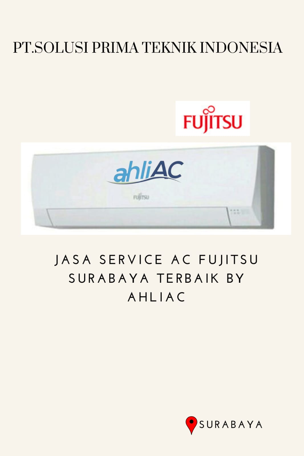 Service AC Fujitsu Surabaya Terbaik