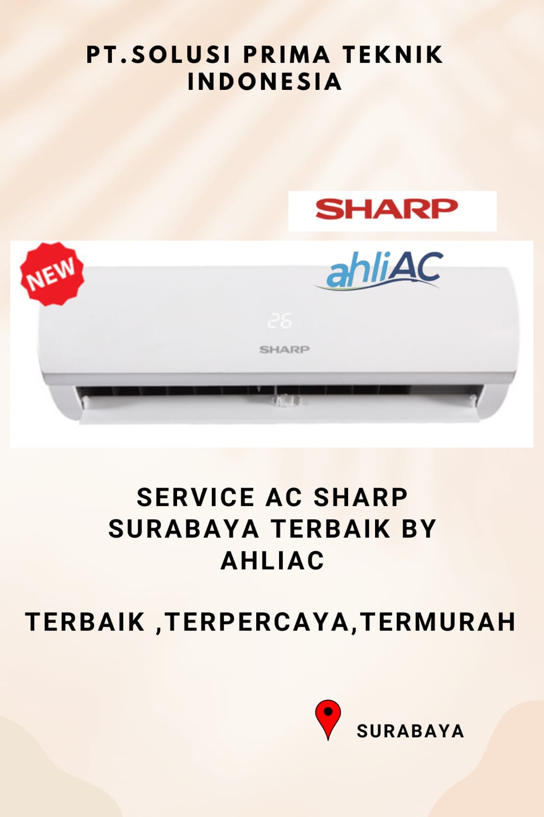 Service AC Sharp Surabaya Terbaik