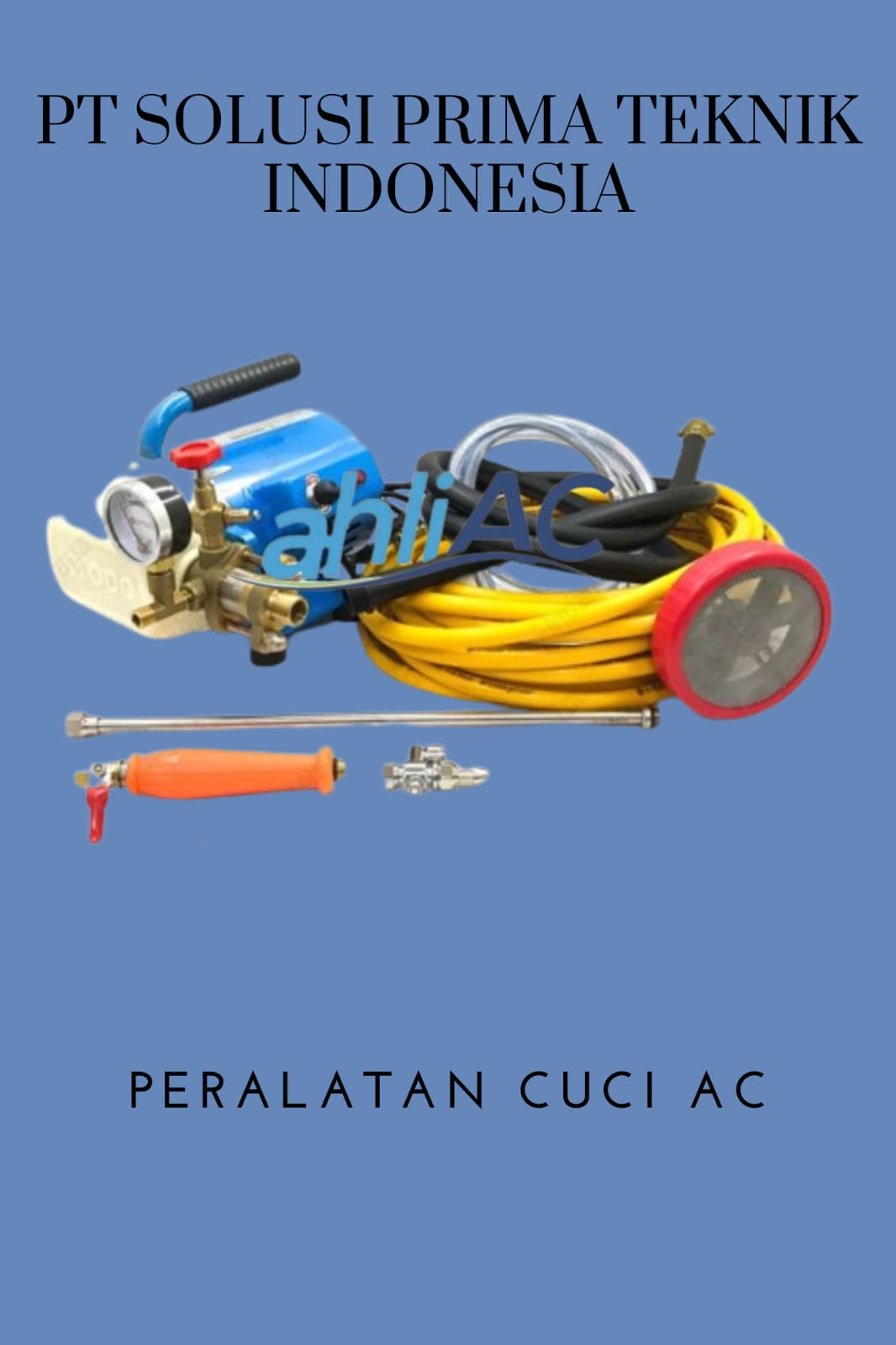 Tukang AC Professional Dengan Peralatan Cuci AC