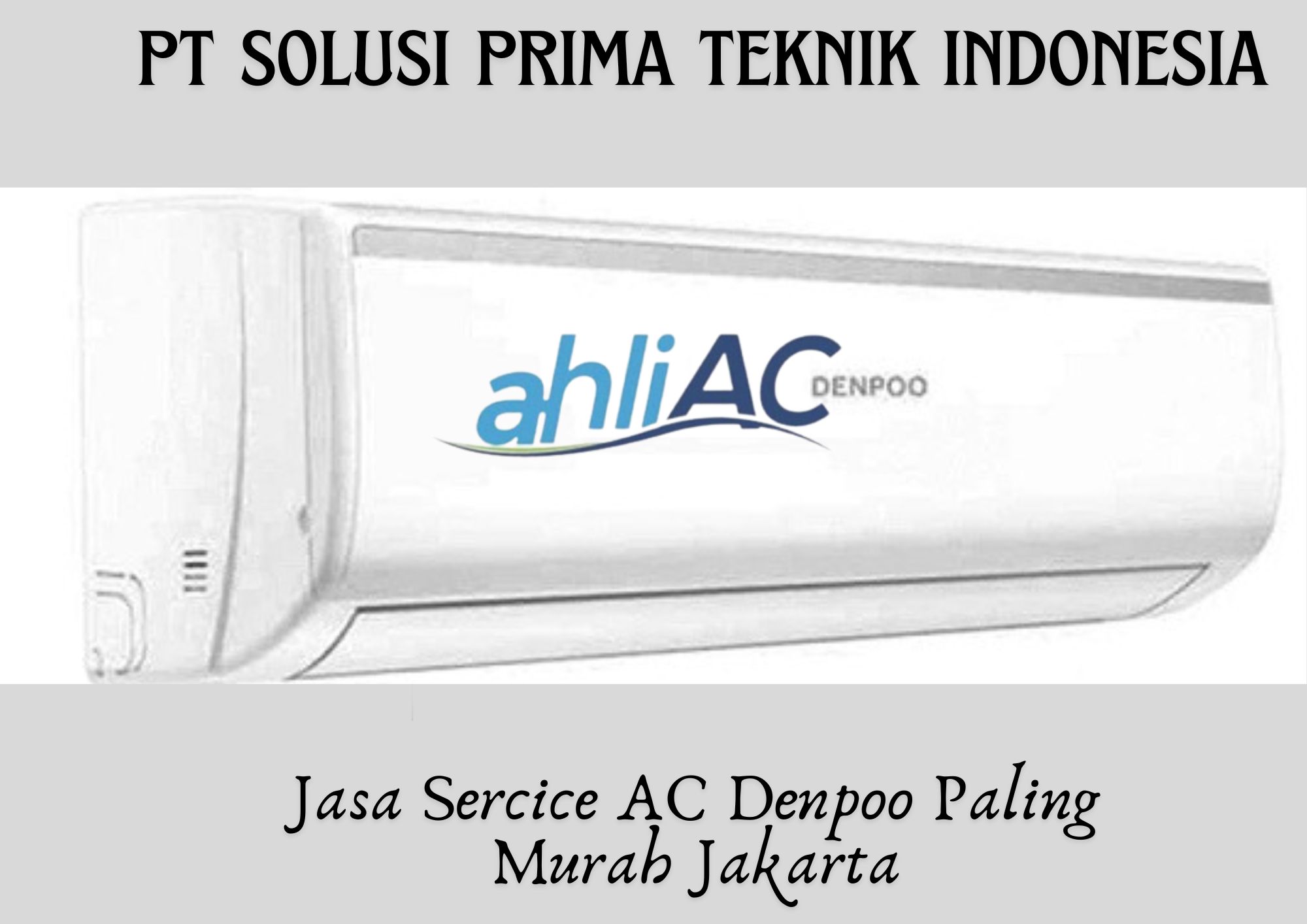 Jasa Service AC Denpoo Paling Murah Jakarta