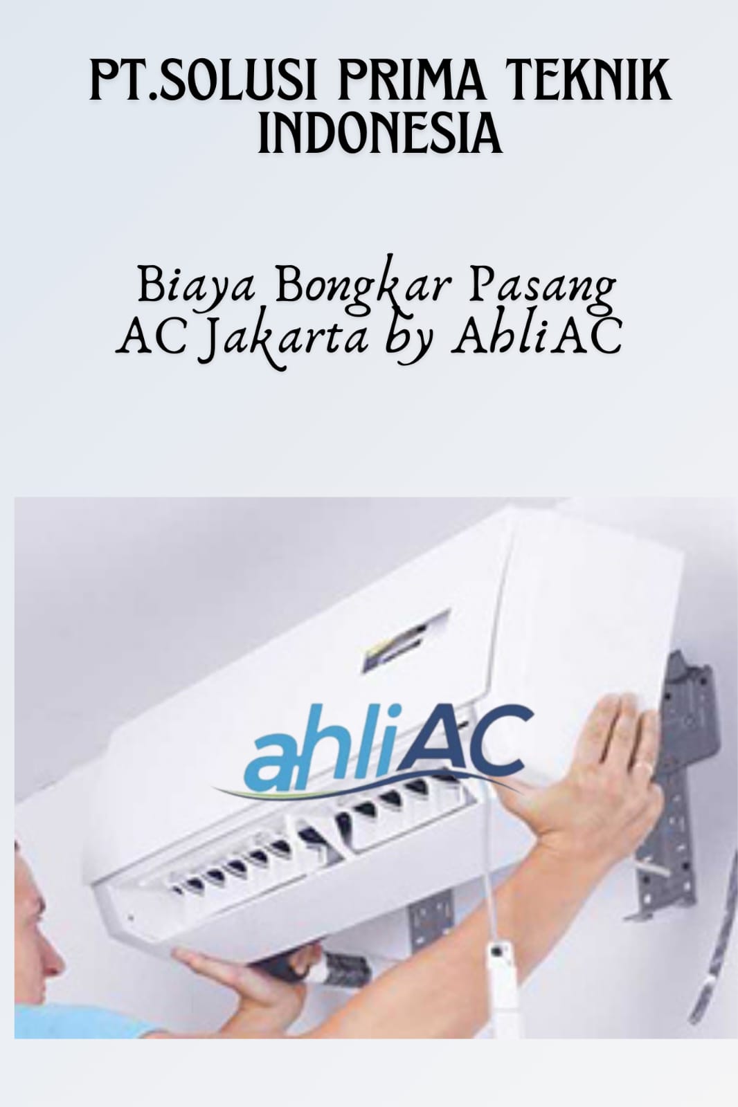 Biaya Bongkar Pasang AC Jakarta