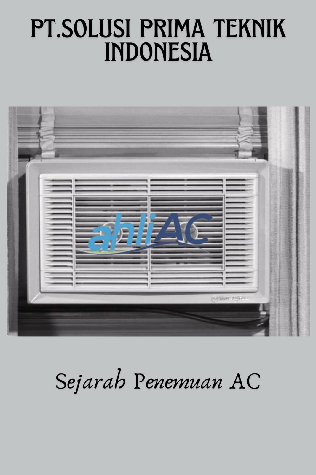 Sejarah Penemuan AC