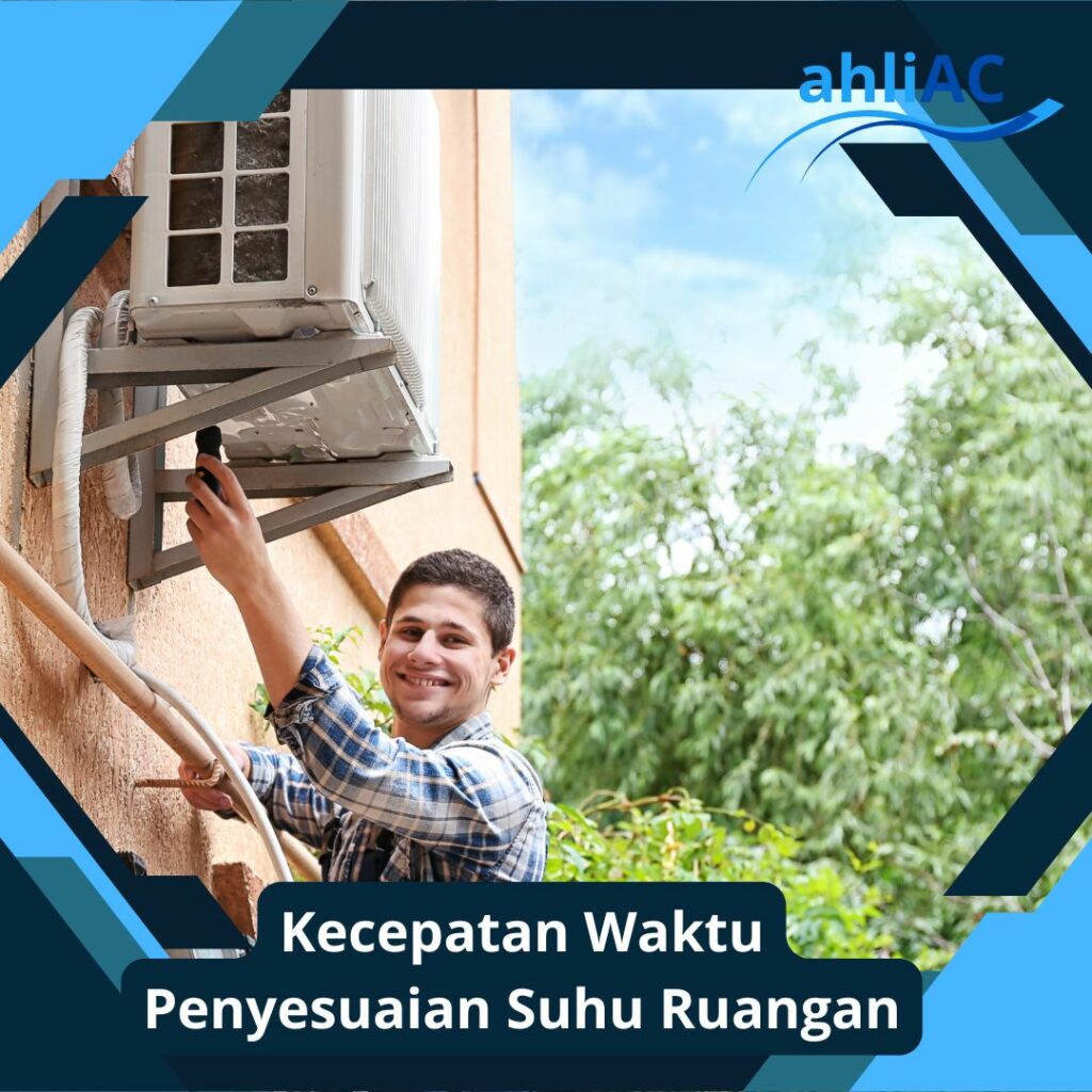 Kecepatan Waktu Penyesuaian Suhu Ruangan