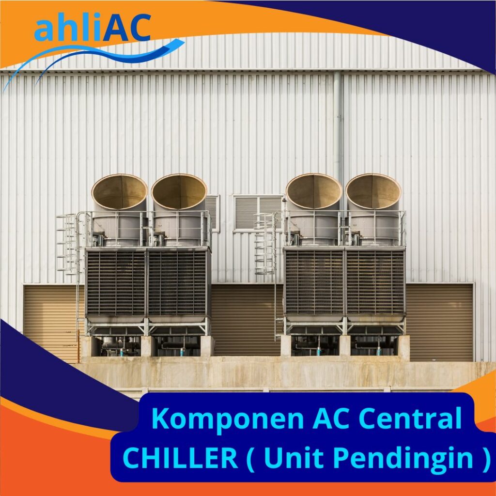 Komponen AC Central CHILLER ( Unit Pendingin )