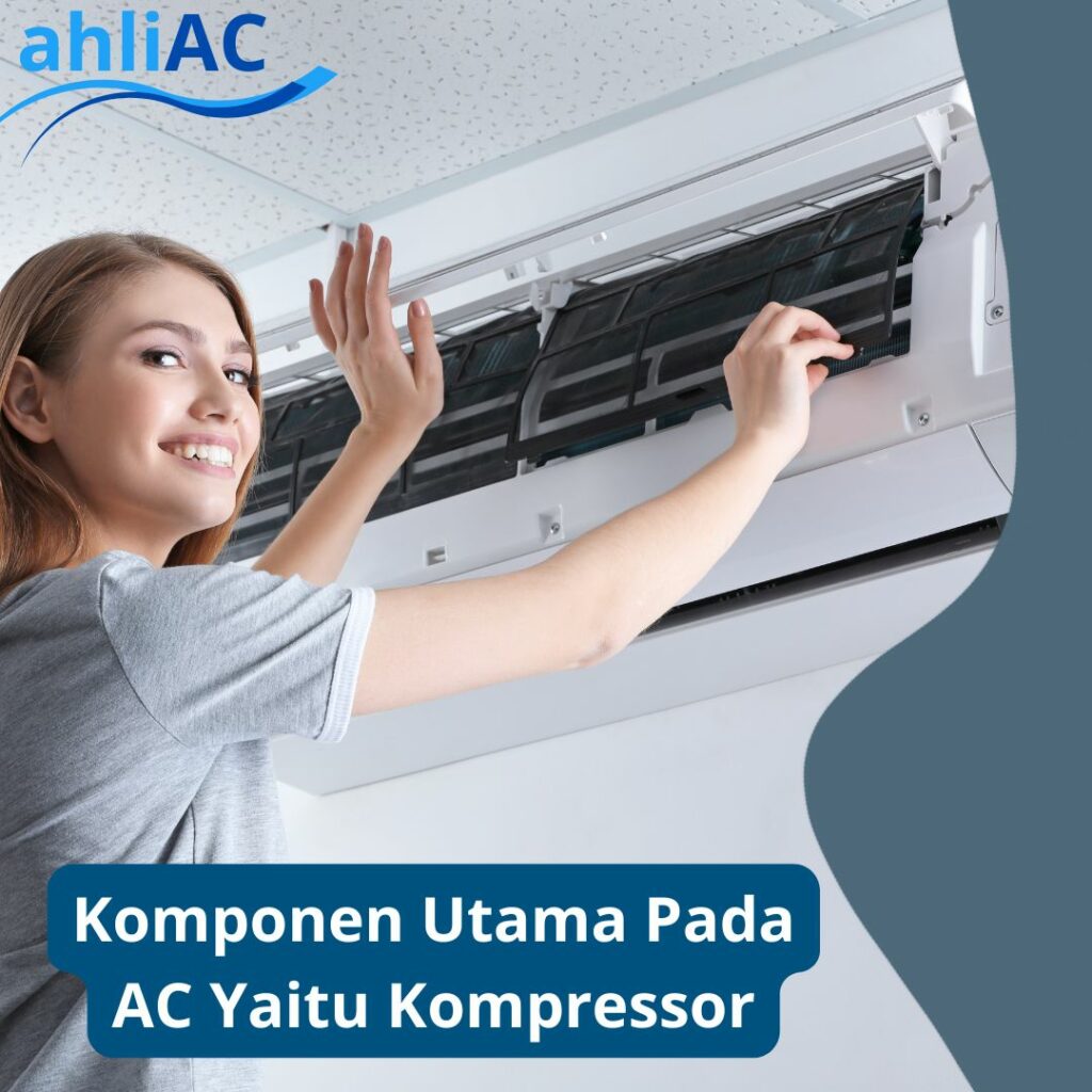 Komponen Utama Pada AC Yaitu Kompressor