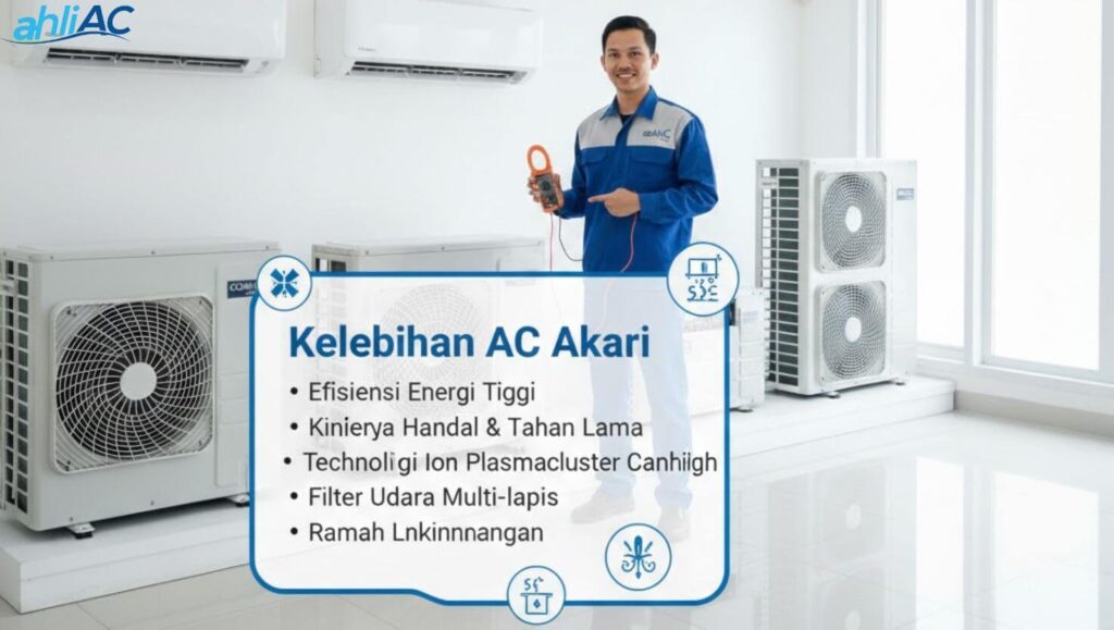 Kelebihan AC Akari