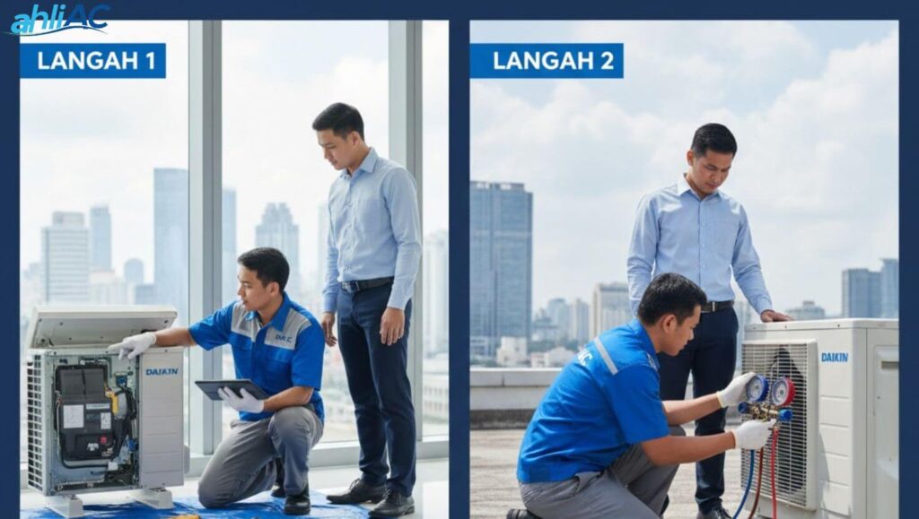 Langkah Awal Service AC Daikin Langkah Awal Service AC Daikin
