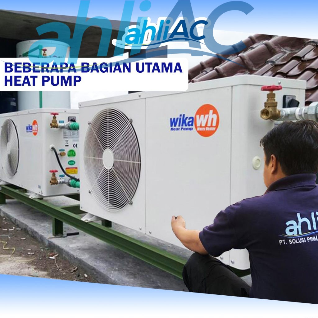 Beberapa bagian utama Heat pump