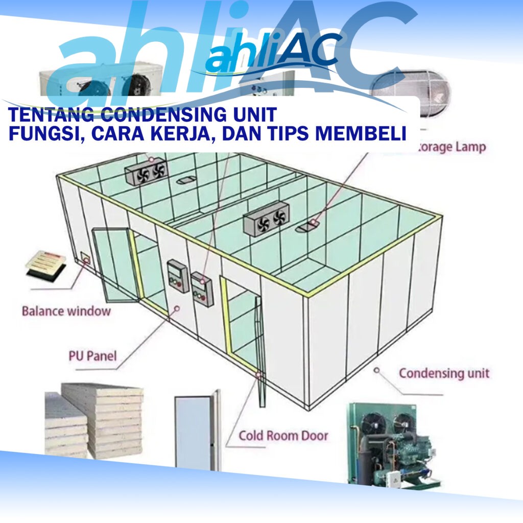 Tentang Condensing Unit Fungsi, Cara Kerja, dan Tips Membeli