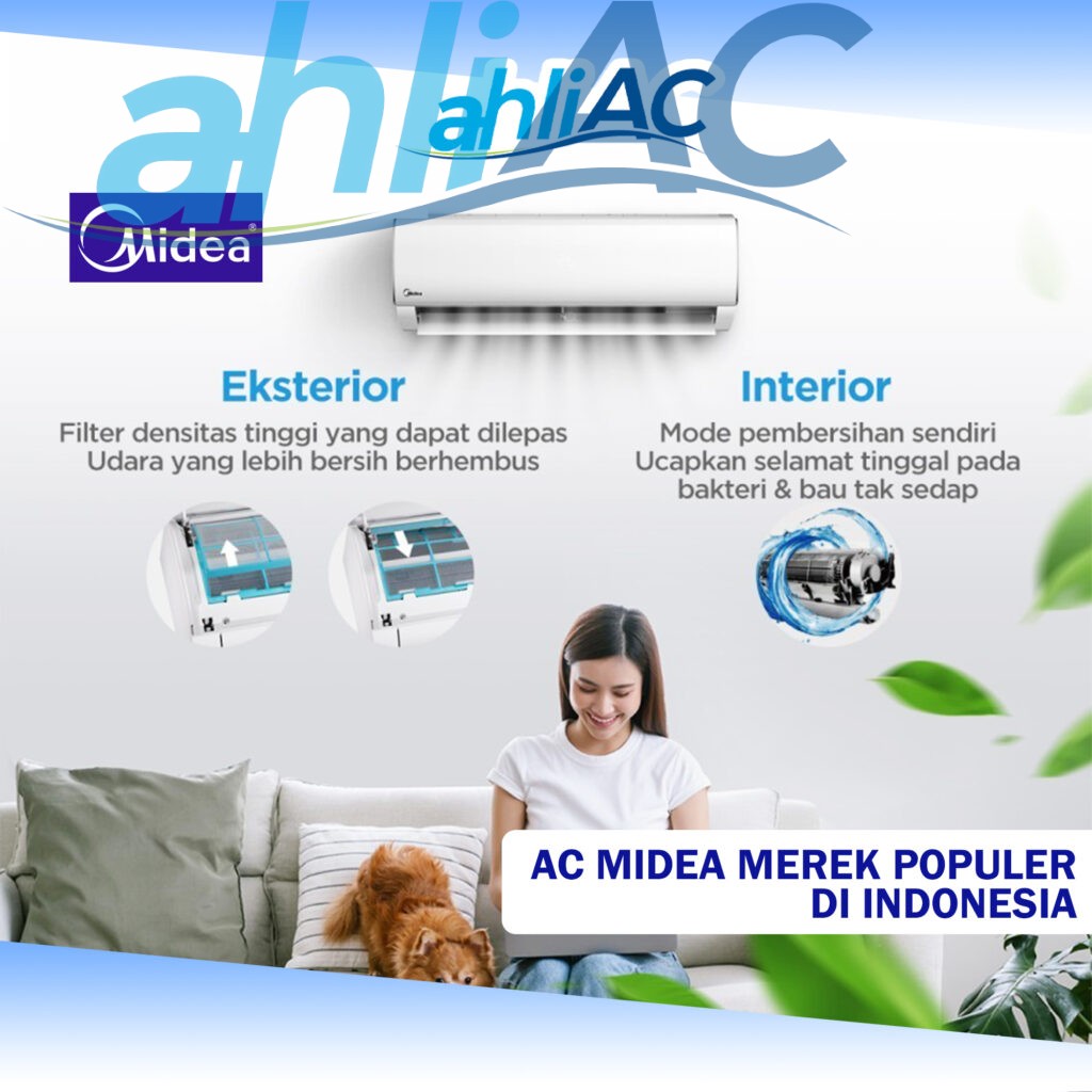 AC Midea Merek Populer di Indonesia