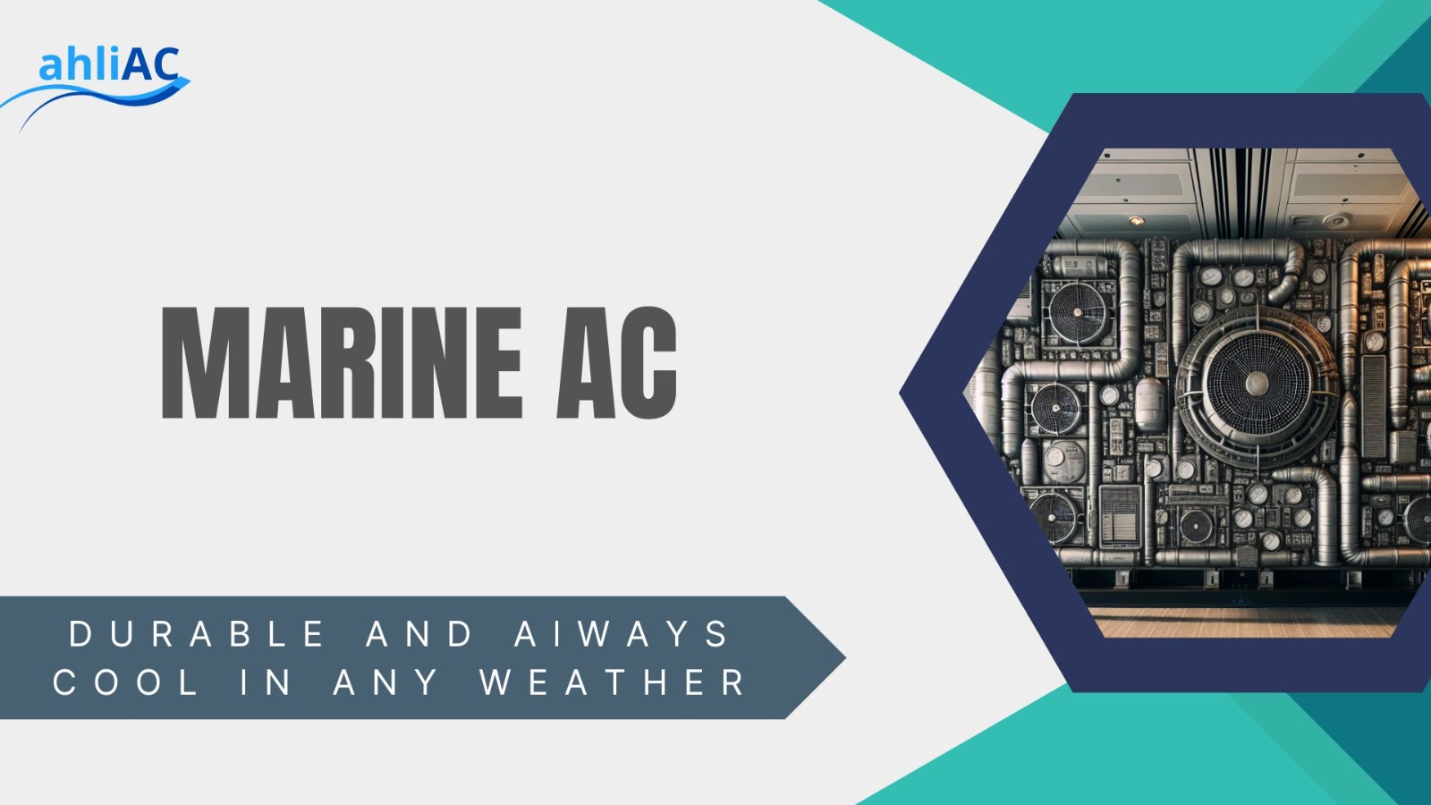 Marine AC Durable and Always Cool in Any Weather