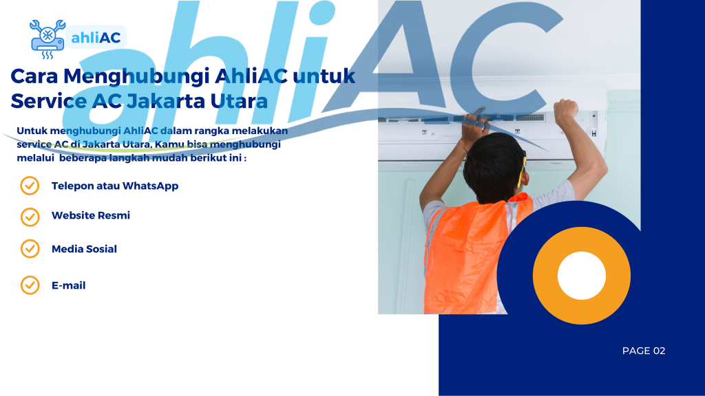 cara menghubungi service ac jakarta utara