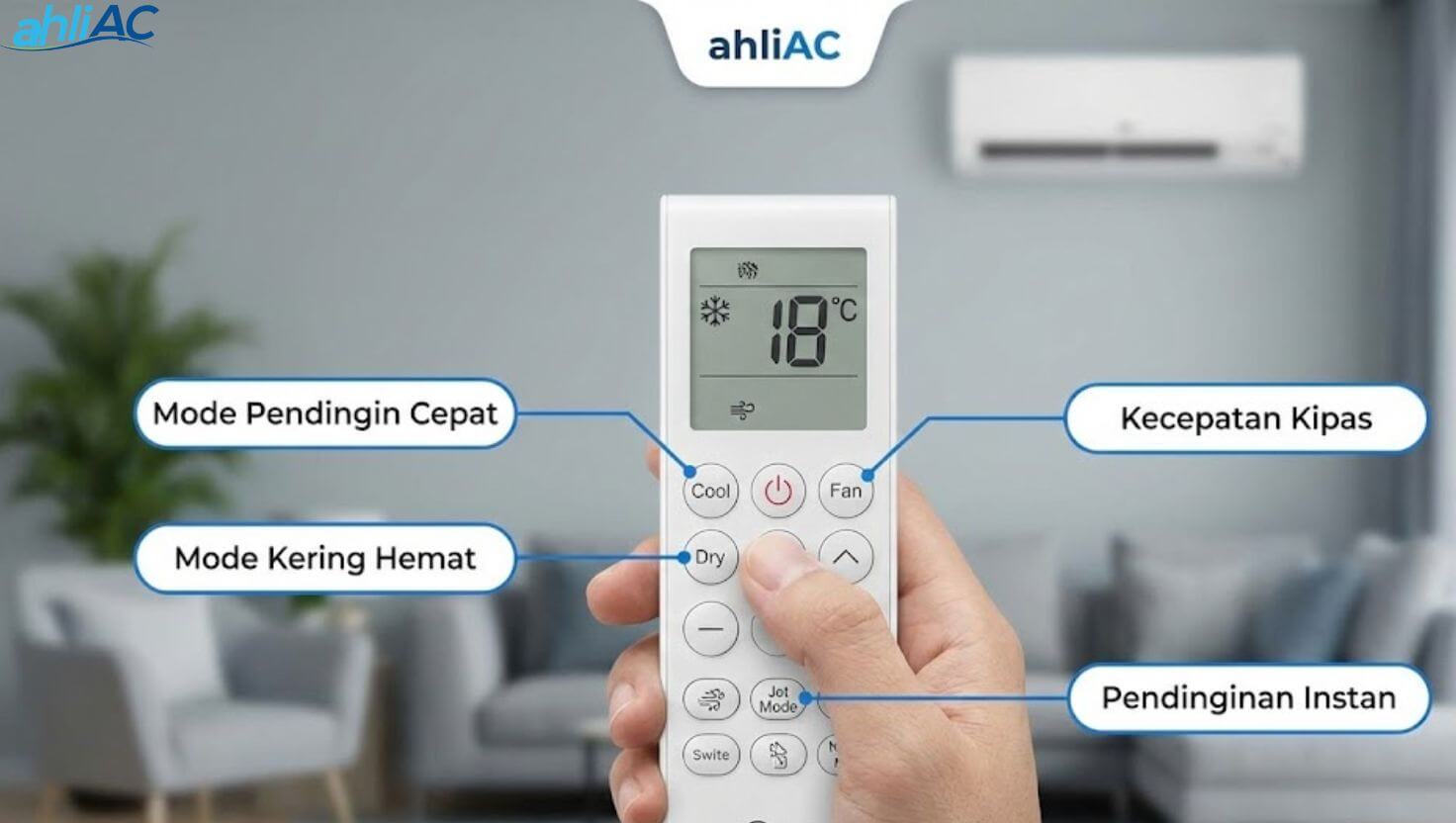 Cara Setting Remote AC LG 1/2 PK: Cepat Dingin & Hemat