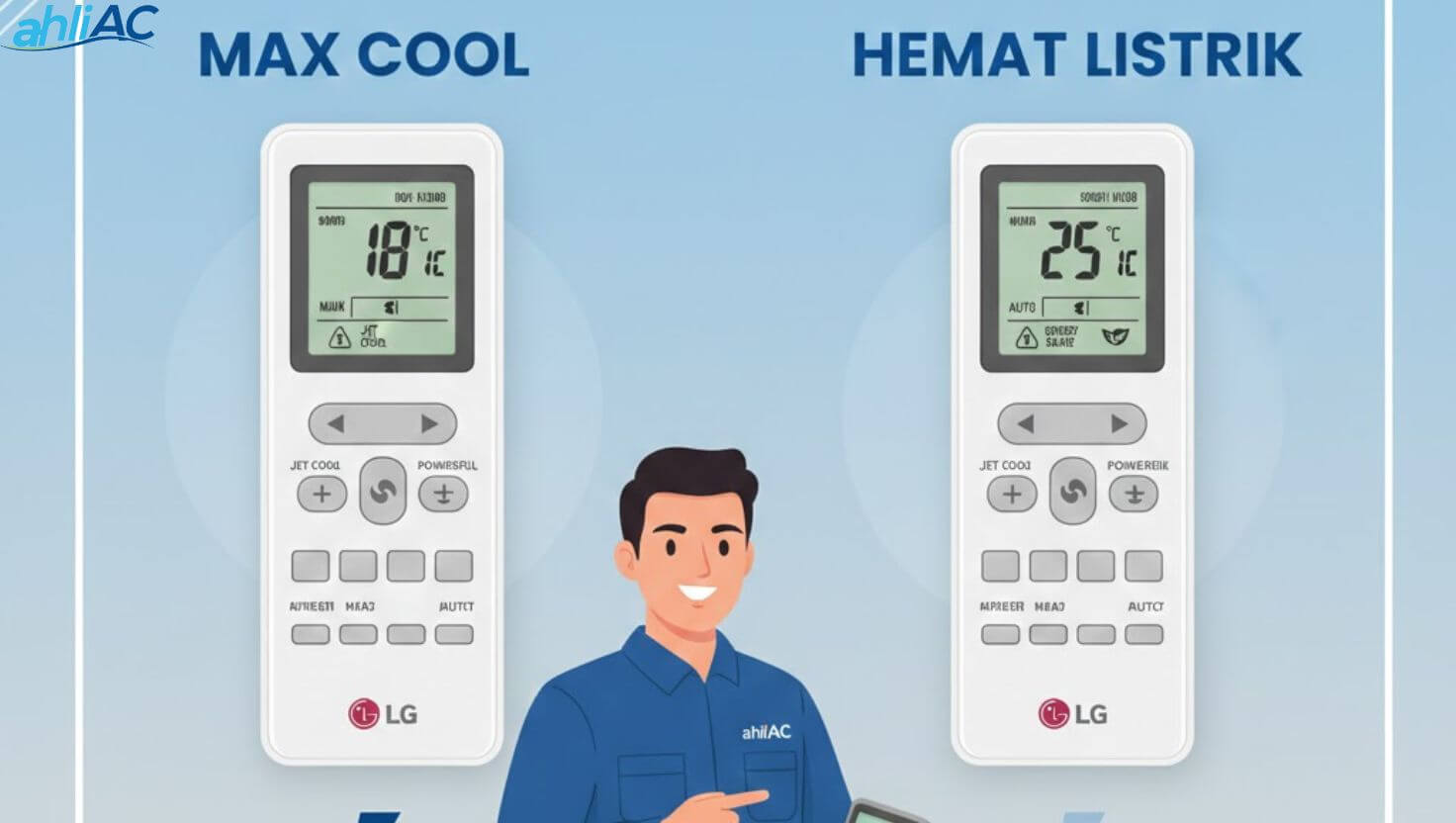 Cara Setting Remot AC LG Agar Dingin Maksimal & Irit Listrik