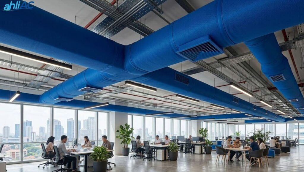 Kelebihan Fabric Textile Duct vs Ducting Konvensional