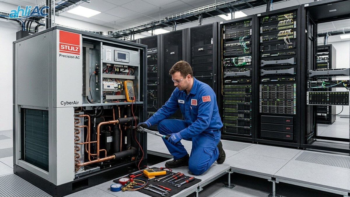 Mengapa Ruang Server Butuh AC Presisi, Bukan AC Split?