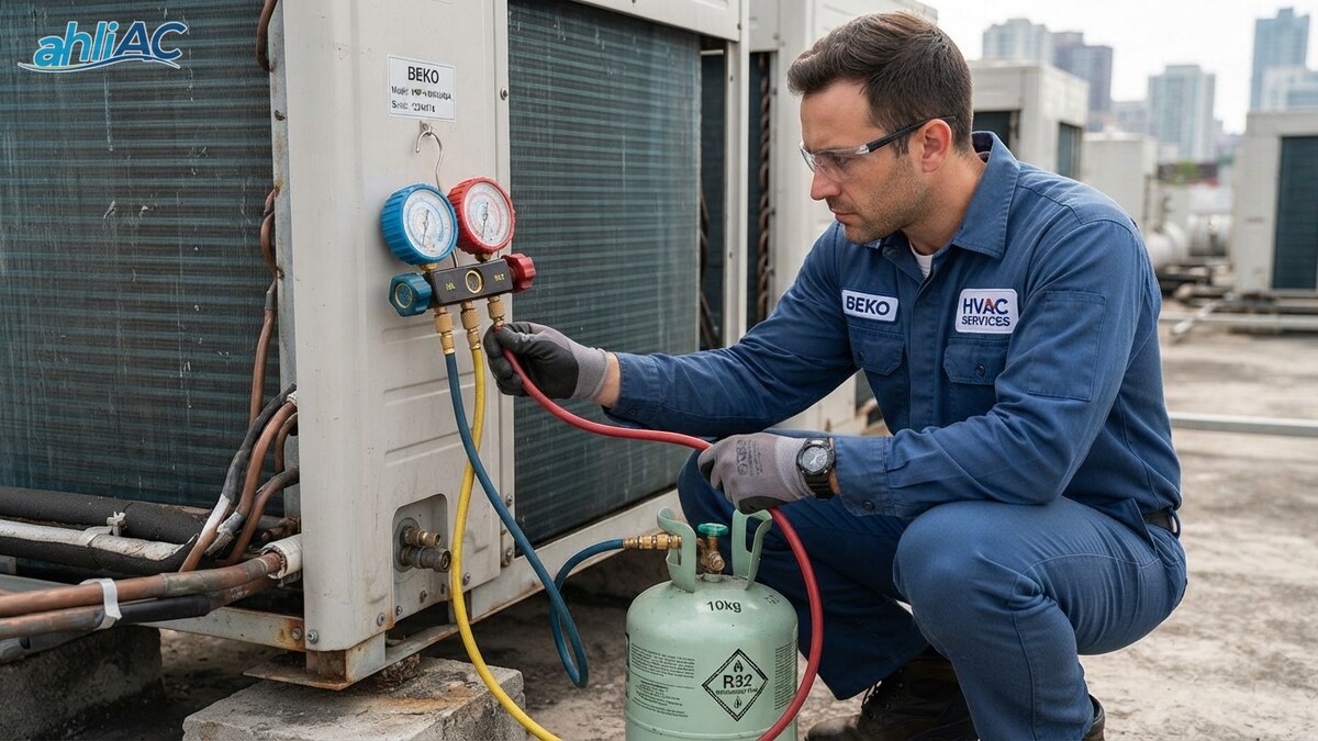 Deteksi Kebocoran Refrigeran VRF Beko: Cara & Solusinya