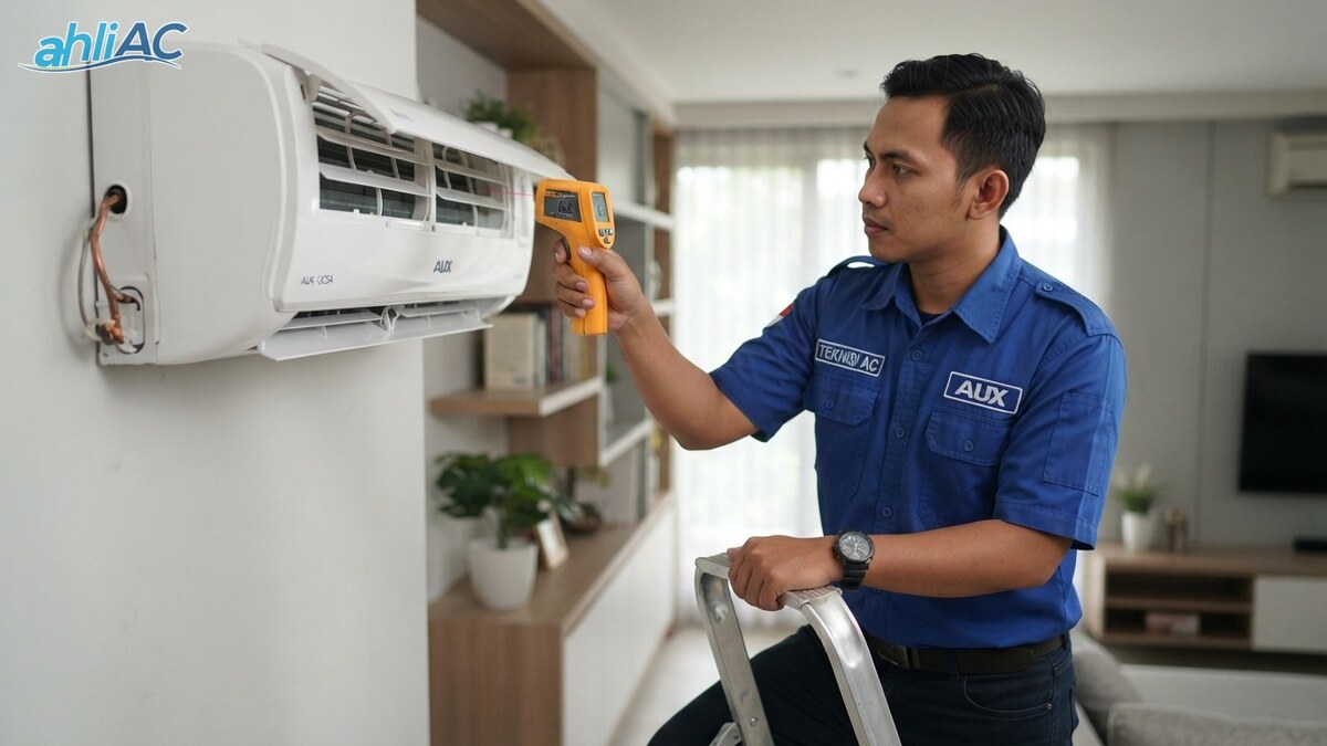 Mengapa AC Komersial AUX Anda Tidak Dingin? Panduan Diagnosa dan Solusi Praktis