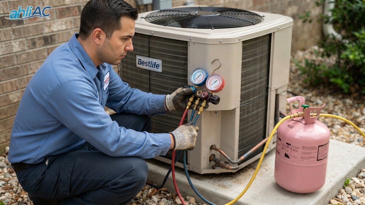 Perbaikan Kebocoran Refrigerant AC Sentral Bestlife & Solusi