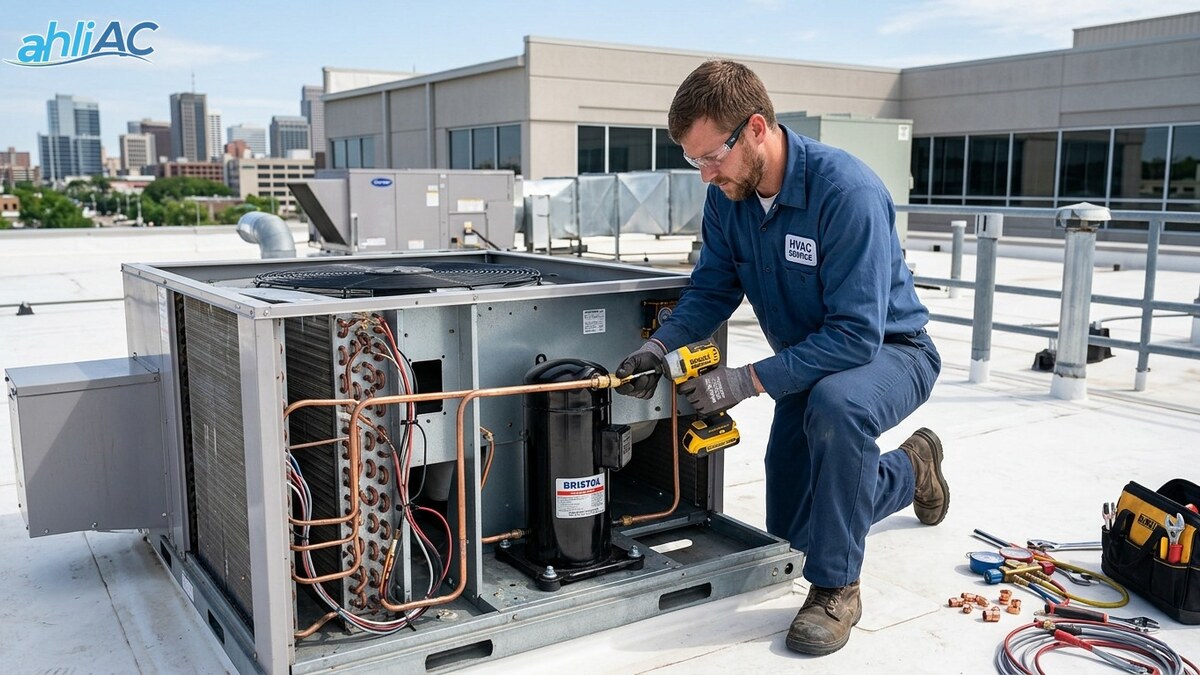 Spesifikasi Kompresor Bristol HVAC & Panduan Chiller