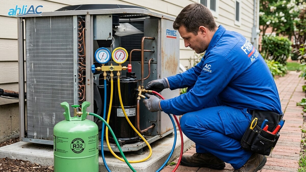 AC Frimec Bocor Air & Freon: Solusi Perbaikan