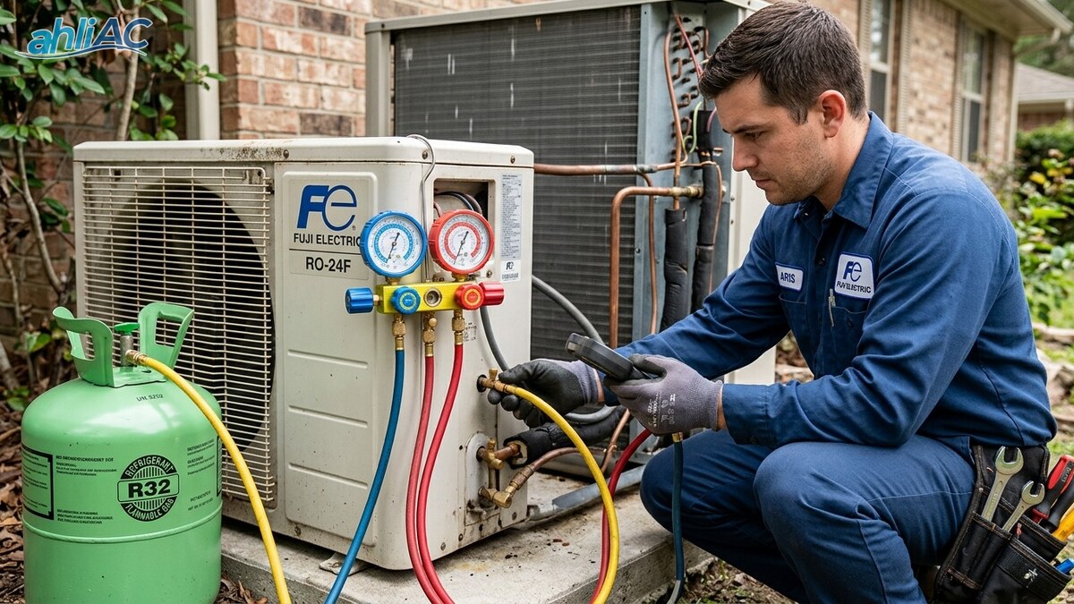 AC Fuji Electric Bocor Freon: Penyebab & Solusi