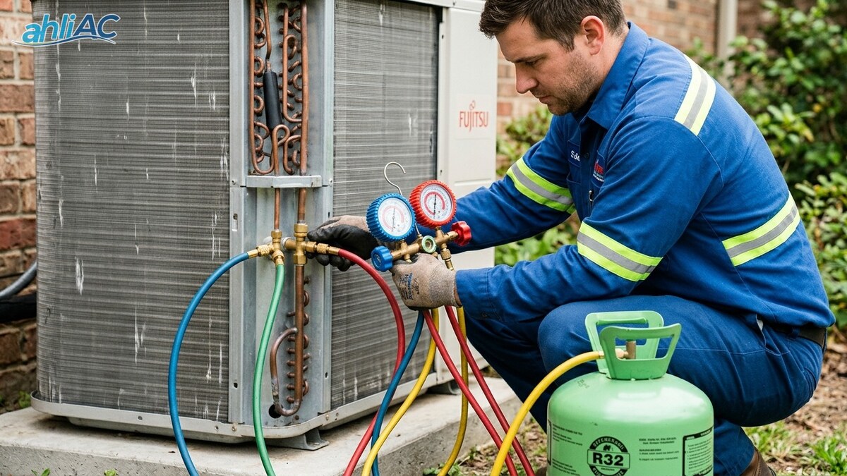 AC Fujitsu Bocor Freon? Ini Ciri & Solusi Perbaikannya