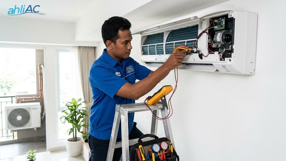 Penyebab Motor Fan Outdoor Fujiaire Mati & Cara Ceknya
