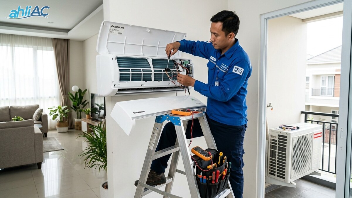AC Cassette Changhong Proyek & Spesifikasi 4 Way