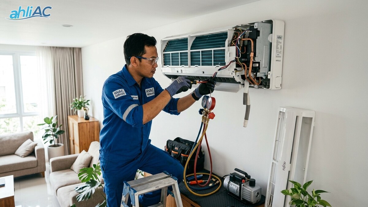 AC Fujitsu Cassette vs Ducting: Beda Teknis & Noise