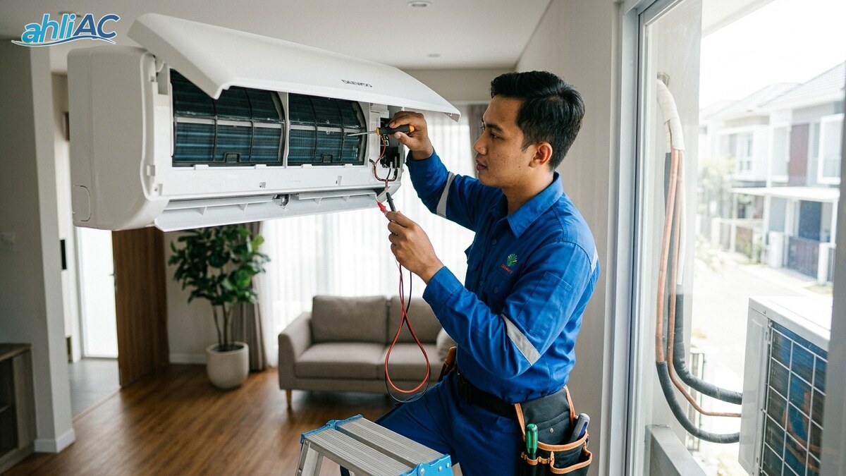 Audit Efisiensi Energi AC Daewoo & Cek Beban B2B