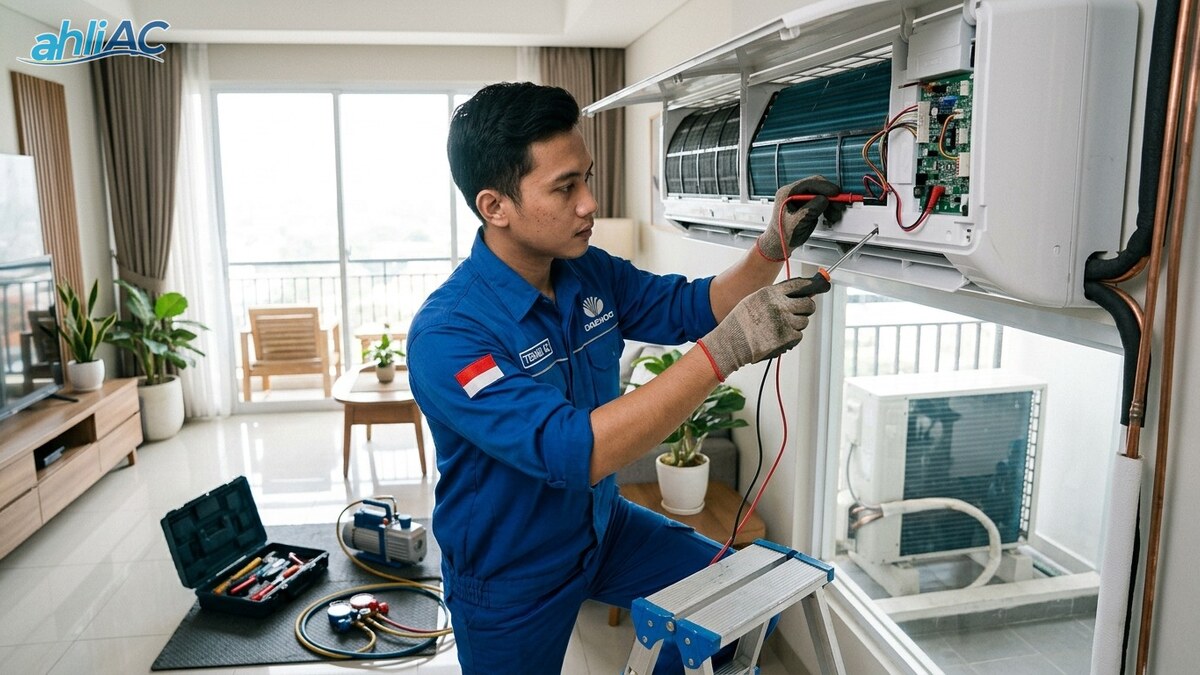 Daftar Kode Error AC Daewoo Komersial & Cara Mengatasinya
