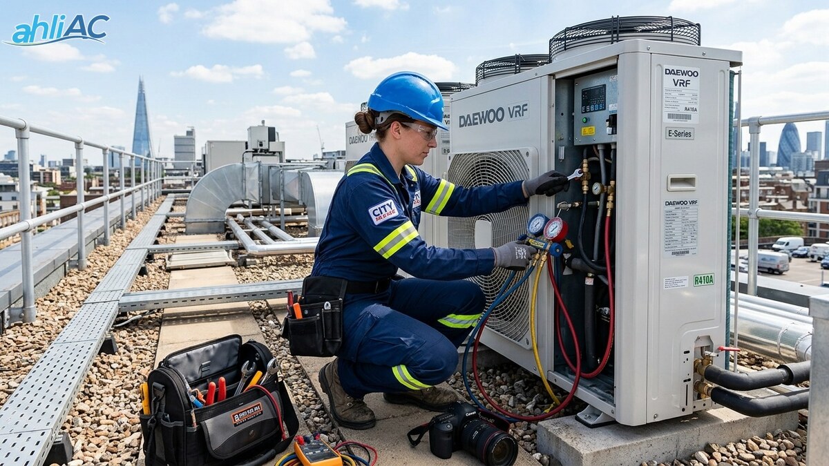 HVAC Komersial Daewoo: Spesifikasi Chiller & Sistem VRF