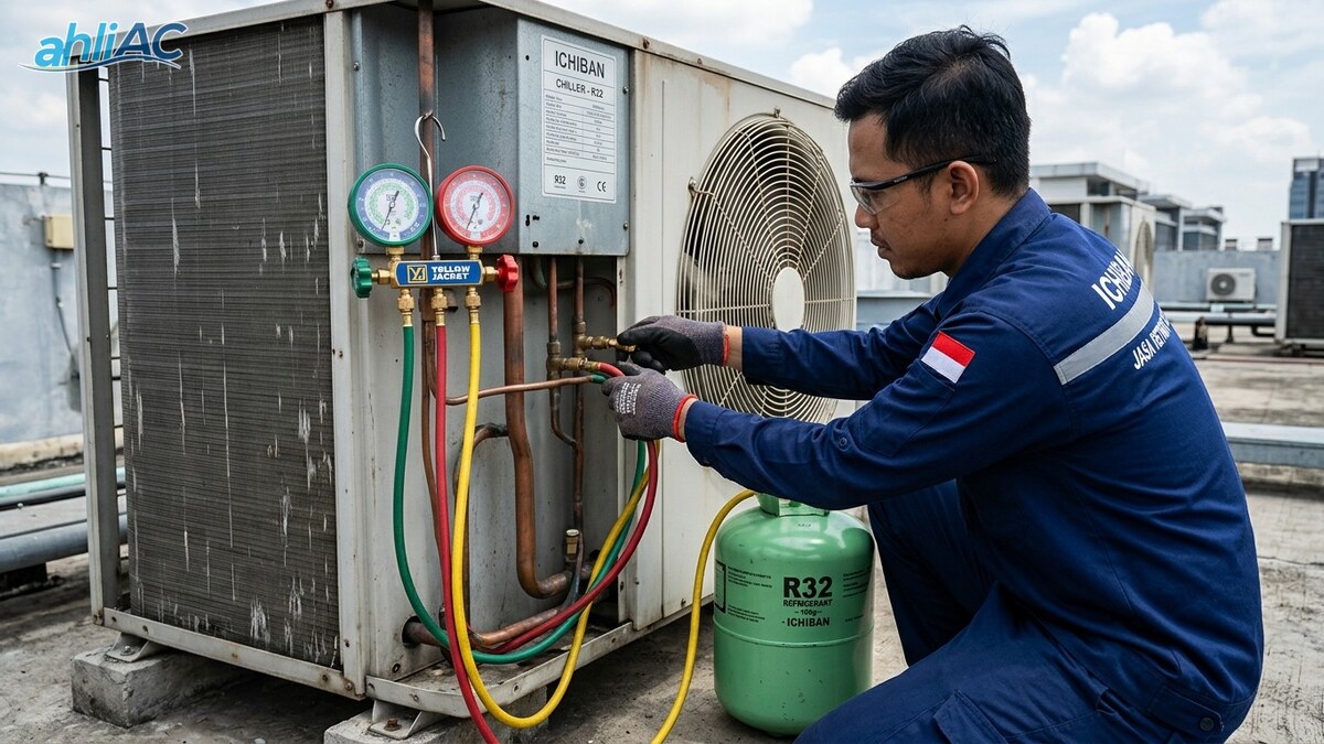 Jasa Retrofit Chiller Ichiban: Solusi COP & Ganti Freon