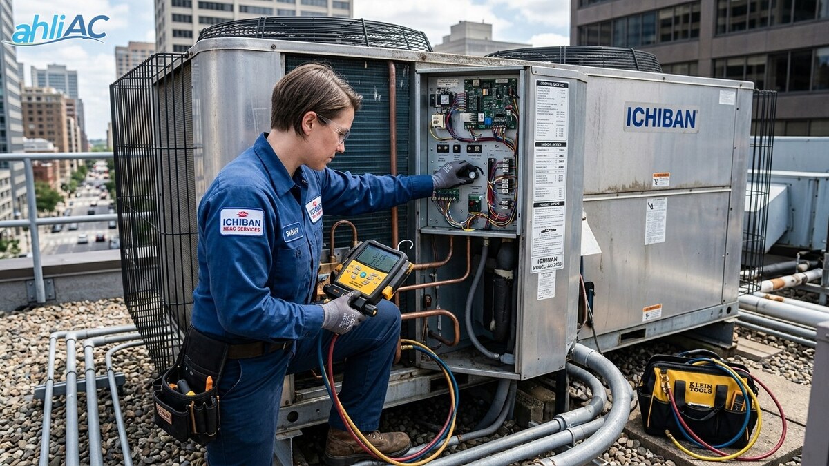 Solusi HVAC Ichiban Komersial: Hemat Energi & Standar IAQ