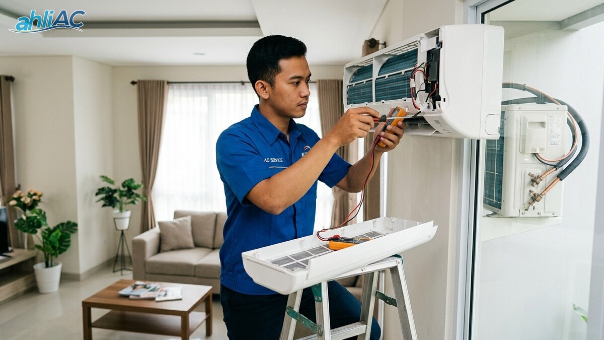 Troubleshooting AC Floor Standing Dast & Perawatan