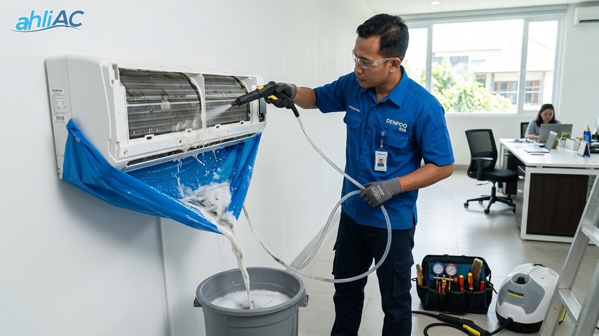 Vendor Jasa Cuci AC Denpoo B2B: Standar Preventive